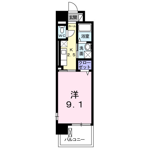 サンリットⅢの間取り