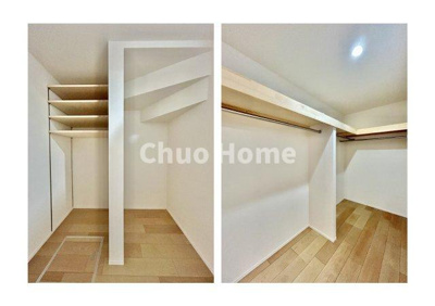 【収納】 | 葛飾区西新小岩3丁目新築分譲住宅 | ウォークインクローゼット×2