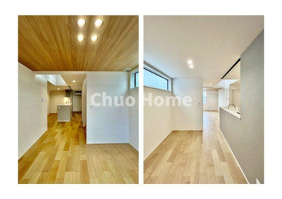 【居間・リビング】 | 葛飾区西新小岩3丁目新築分譲住宅 | 【居間・リビング】「ＬＤＫは家族団らんをデザイン」広いＬＤＫでは家族が集まり一緒の時間を過ごせる工夫がされております。何気ない一日の当たり前のひとコマがいつか一生の宝物になります