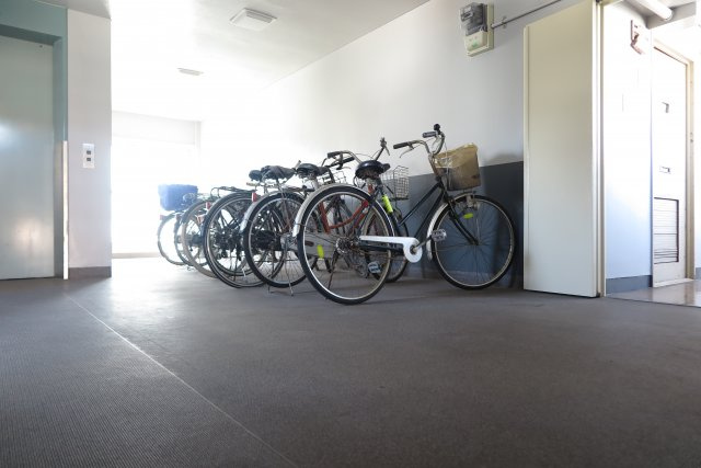 堀江テラスの駐車場