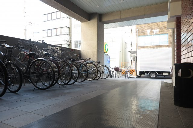 堀江テラスのロビー