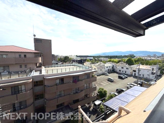 【展望】 | 最上階5階部分のバルこのーからの眺望です♪周囲の目線も気になりませんね！