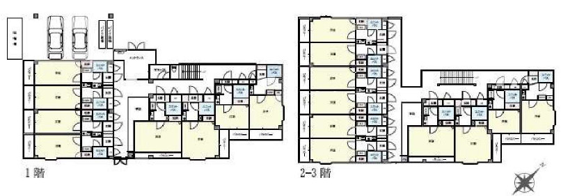 さいたま市南区鹿手袋6丁目　収益マンションの間取り