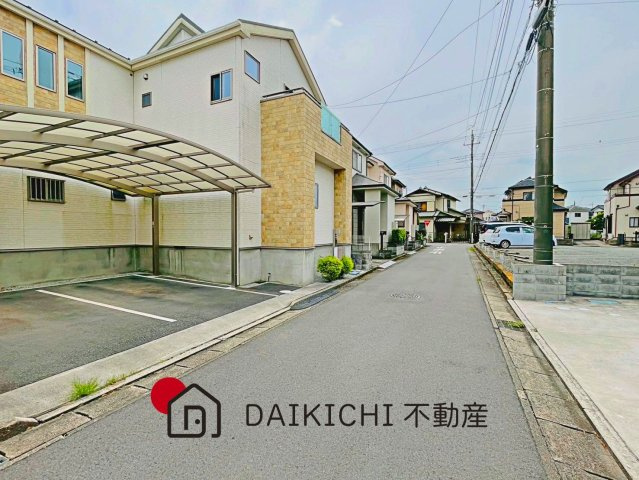 【前面道路含む現地写真】 | 久喜市栗原　中古戸建