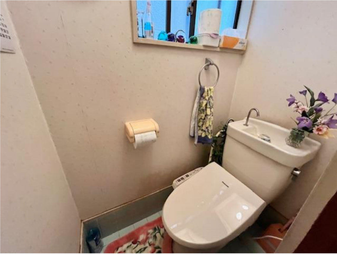 嵯峨野千代ノ道町のトイレ