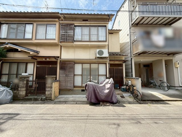 嵯峨野千代ノ道町の前面道路含む現地写真