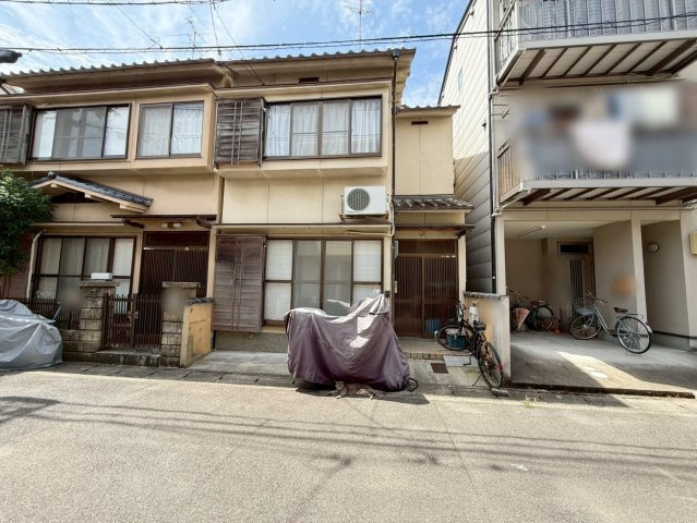 嵯峨野千代ノ道町の前面道路含む現地写真