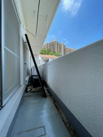 キューブ舞子のバルコニー