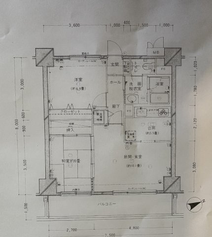 エバーグリーン高崎倉賀野弐番館の間取り