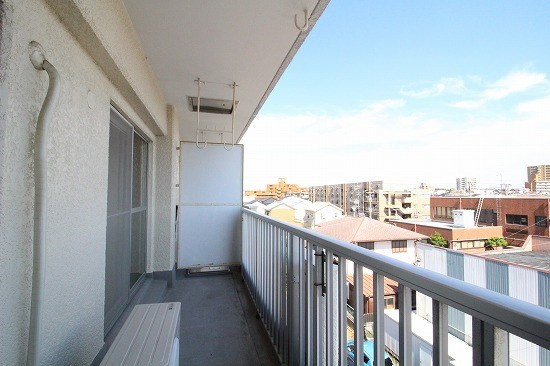 メゾンドゥフォレのバルコニー