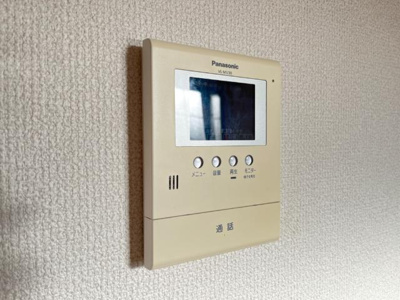 【セキュリティ】 | エクセルハイツ | カメラ付インターホン