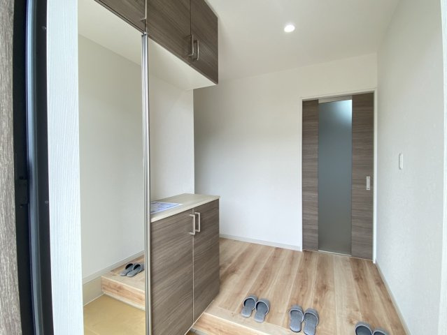 久留⽶市善導寺町与⽥の玄関