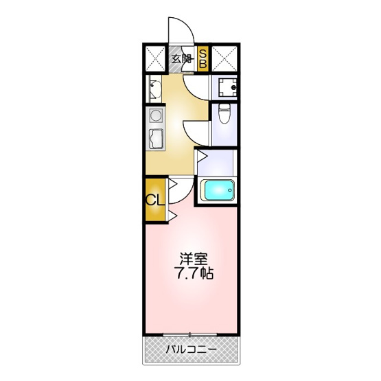 【間取り】 | STATION COURT NORTH