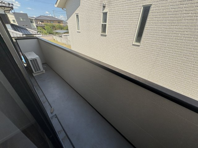 JAサンビレッジ末広 A棟のバルコニー