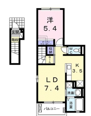 カーサ・イル・クオーレの間取り
