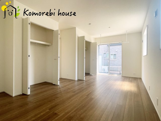 蓮田市江ヶ崎　新築一戸建て　ブルーミングガーデン　01の寝室|7/25撮影