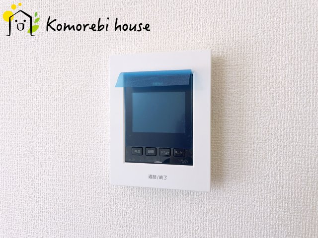 蓮田市江ヶ崎　新築一戸建て　ブルーミングガーデン　01の防犯設備|7/25撮影