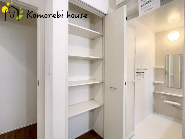 蓮田市江ヶ崎　新築一戸建て　ブルーミングガーデン　01の収納|7/25撮影