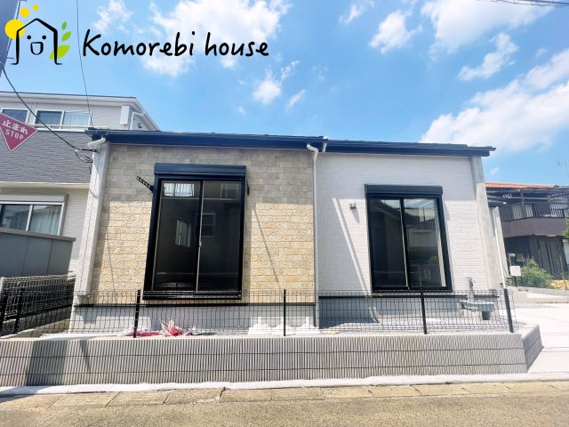 蓮田市江ヶ崎　新築一戸建て　ブルーミングガーデン　01の外観|7/25撮影