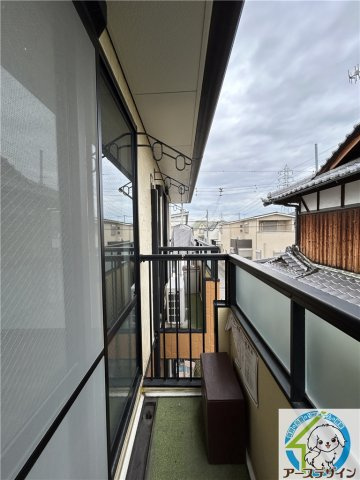 アムールKOHBEのバルコニー