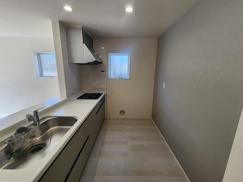 小牧市藤島町中島61　新築戸建のキッチン|キッチンでお料理をお楽しみください