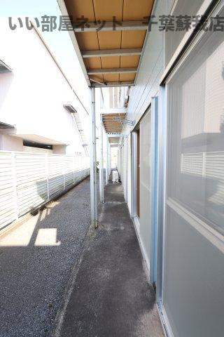 サンシティコスモ　Ａのバルコニー|広々としたバルコニーです