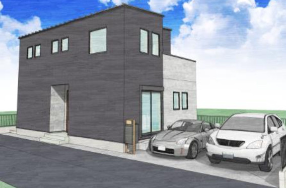 【仲介手数料無料】所沢市和ケ原５期全１棟　所沢市の新築住宅なら西武ハウジングの外観パース