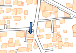 熊本県熊本市南区出仲間一棟アパートの地図