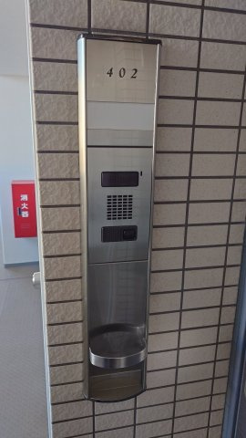 サンデュエル小山駅東通りのセキュリティ|玄関ドアホン