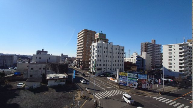 サンデュエル小山駅東通りの展望
