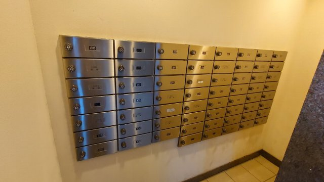 サンデュエル小山駅東通りのその他共用部分|集合郵便受け