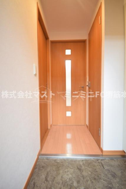 ブラーヴォ梅田北の玄関