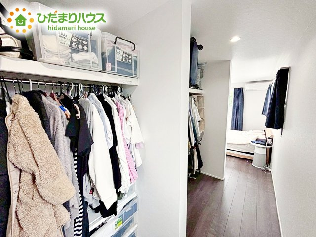 【収納】 | 水戸市元石川町　中古戸建 | 小物類から掃除機やシーズンオフの暖房器具といった大きいものまで1か所に収納できる、機能的な大容量クローゼット付き(^^♪光の影響を受けにくいので、物の保存に最適♪