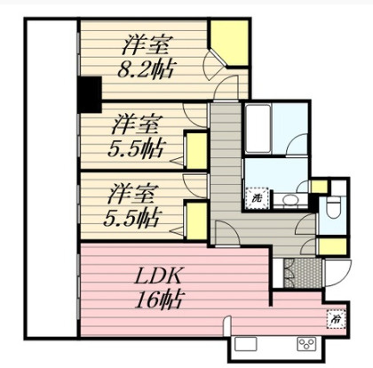 【間取り】 | ザ・ライオンズ久留米ウェリスタワー