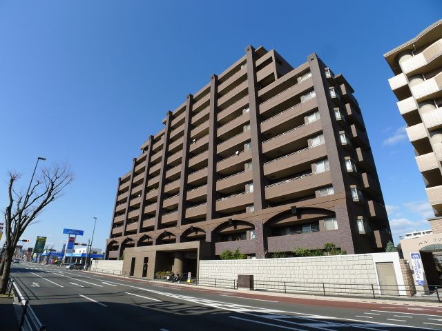 【外観】 | アダージュ原五番館☆仲介手数料無料☆ | ご覧の通り。管理・清掃が行き届いています。