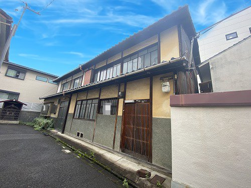 紫竹下芝本町 「京町家」連棟2戸の外観
