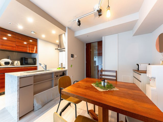 Sun Village B棟 5階の居間・リビング