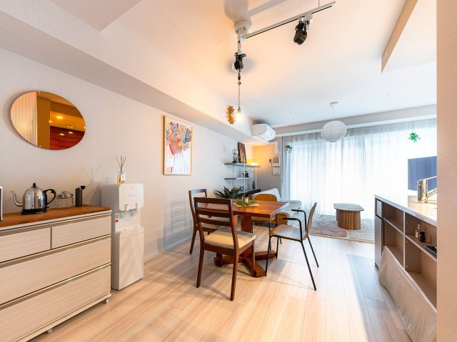 Sun Village B棟 5階の居間・リビング