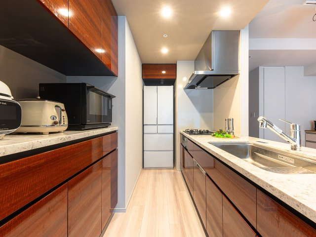 Sun Village B棟 5階のキッチン