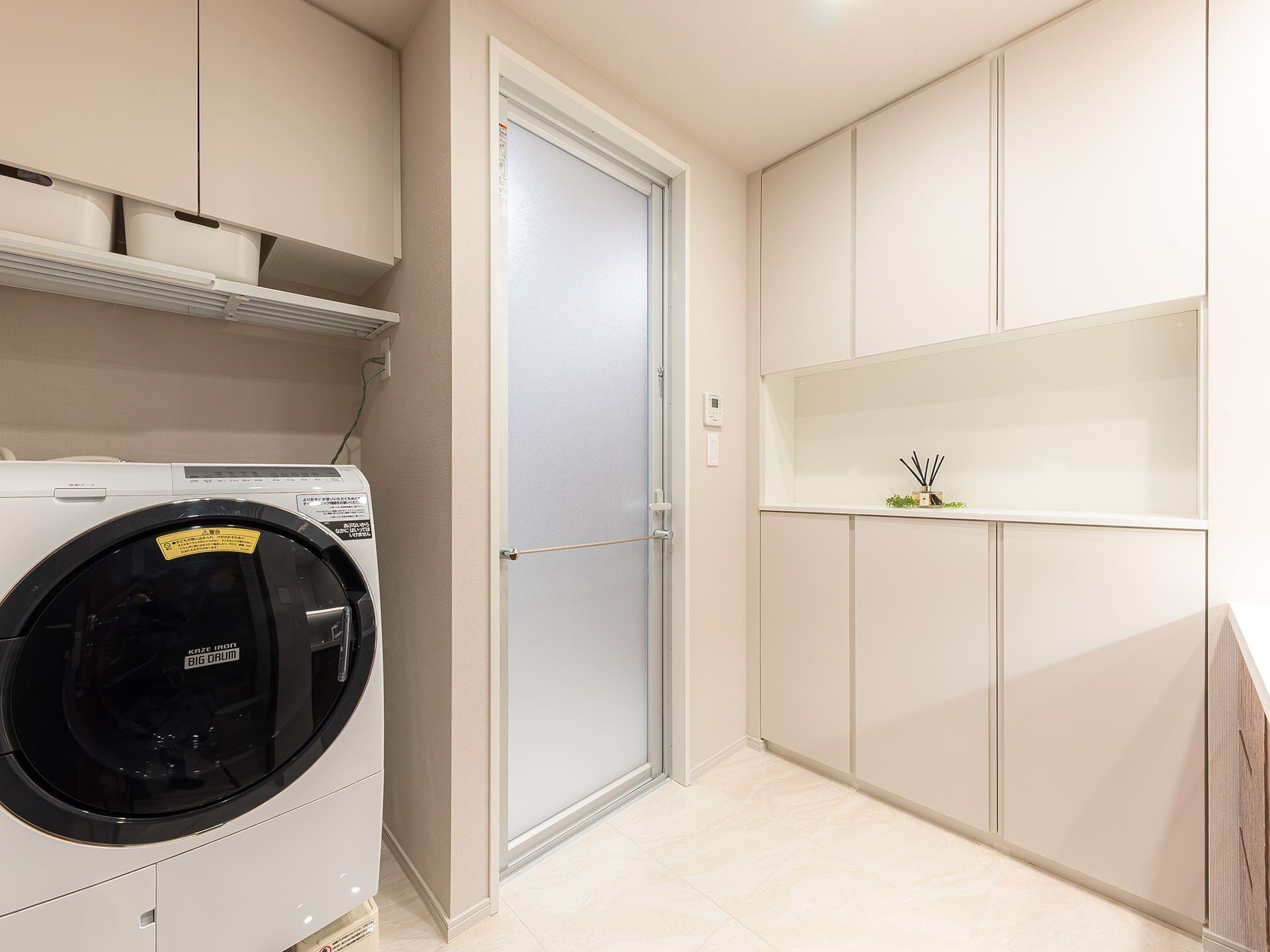 Sun Village B棟 5階の脱衣所