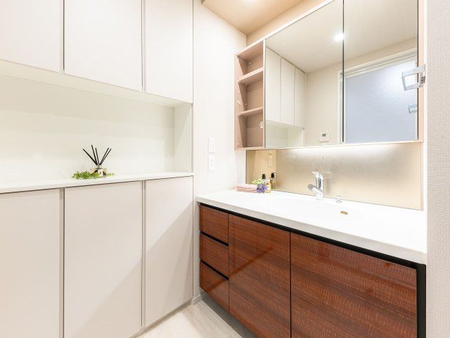 Sun Village B棟 5階の独立洗面台