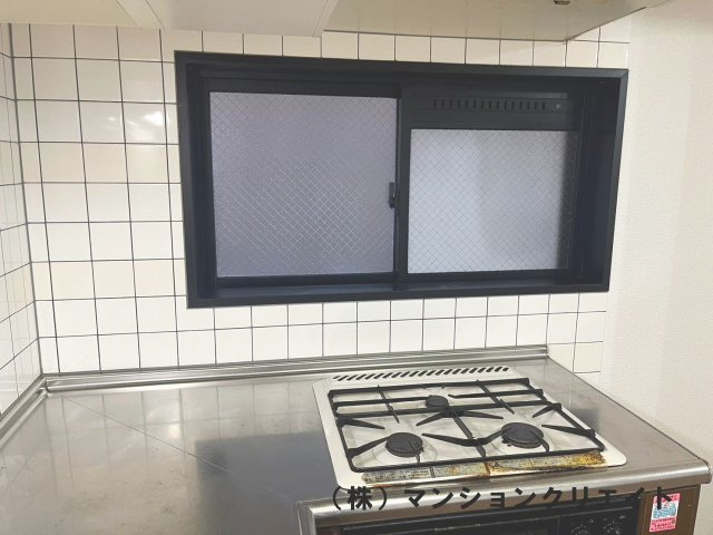 信開ベルシー文京北のキッチン|3口ガスコンロ