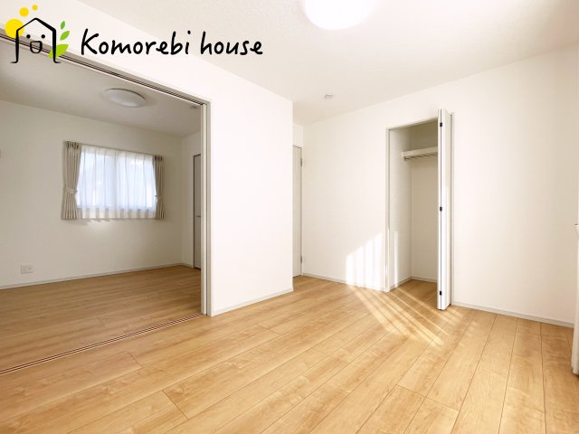 北本市中丸2丁目　新築一戸建て　いろどりアイタウン　01の寝室|使い勝手のいい寝室です