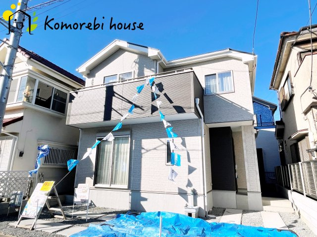 北本市中丸2丁目　新築一戸建て　いろどりアイタウン　01の外観|おしゃれな外観です