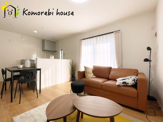 北本市中丸2丁目　新築一戸建て　いろどりアイタウン　01の居間・リビング|ゆったり過ごせる居間です