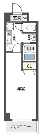 パークサイド瑞光の間取り