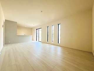 【居間・リビング】 | 熊谷市新堀新田第3　LiveleGarden.s　新築戸建　全1棟　1号棟