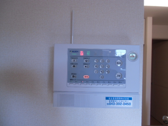 メルベーユおおたかの森　1号棟のセキュリティ