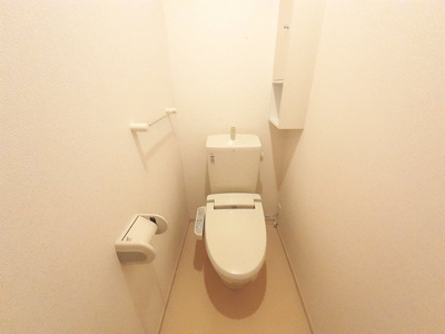 【トイレ】 | ココアガーデン | ゆったりとした空間のトイレです