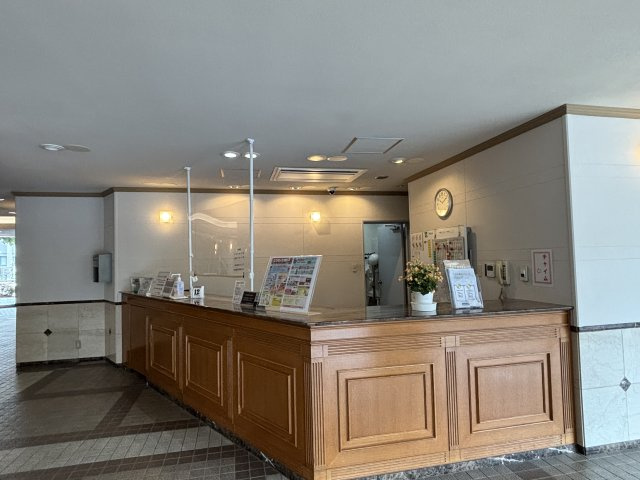 イーストパークス大島セントラルスクエアのエントランス